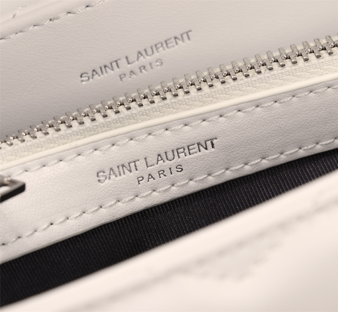 YSL Lou Lou Puffer Women Shoulder Bags Size 24cm