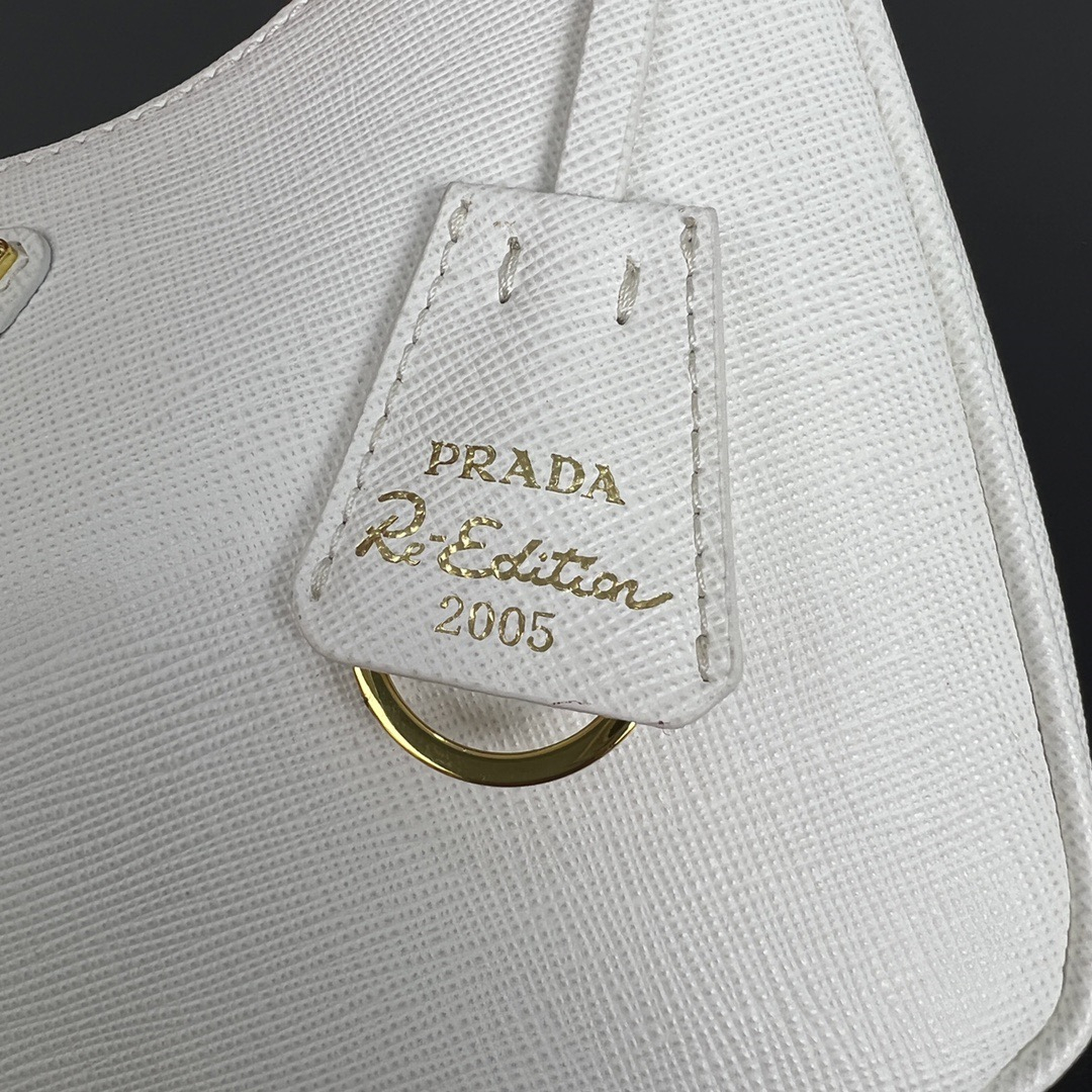 Prada 1BC204 Saffiano Leather Women Shoulder Bags Size 22*18*6cm