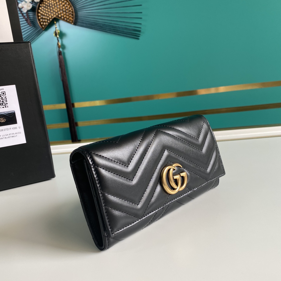Gucci GG Marmont Women Wallet Purse 19*10*2.5cm