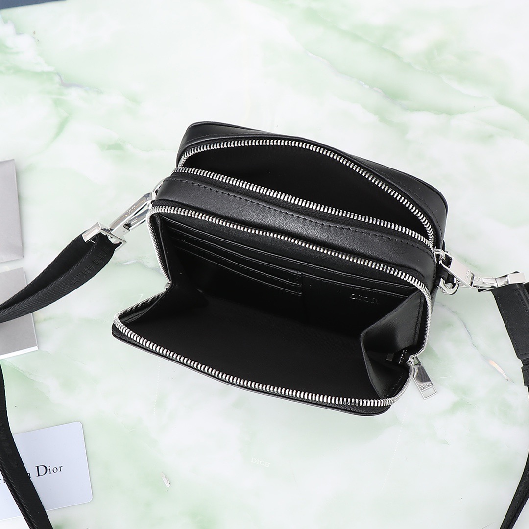 Dior Oblique Galaxy Mens Shoulder Bags Size 17*12.5*5cm