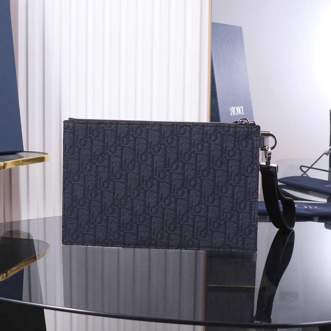 Dior Oblique Clutch Bags Size 26.5*17.5cm