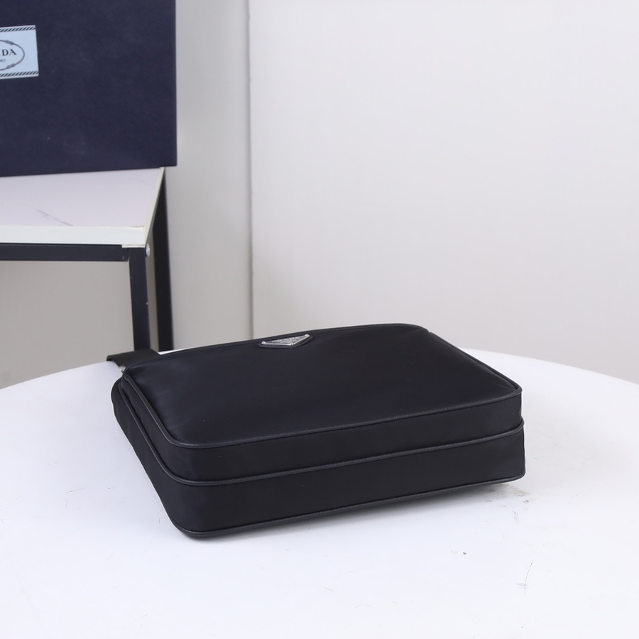 Prada 2VH118 Re-Nylon and Saffiano Leather Mens Shoulder Bags Size 28*25*6cm