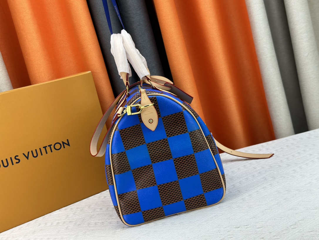 Louis Vuitton M24422 Speedy P9 Bandoulière 40 Monogram Leather Pharrell Williams Travel Bags Size 40*26*23cm