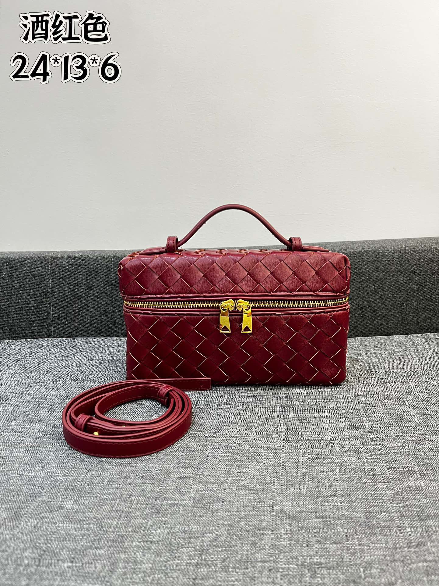 Bottega Veneta Vanity Case Women Shoulder Bags 24*13*6cm