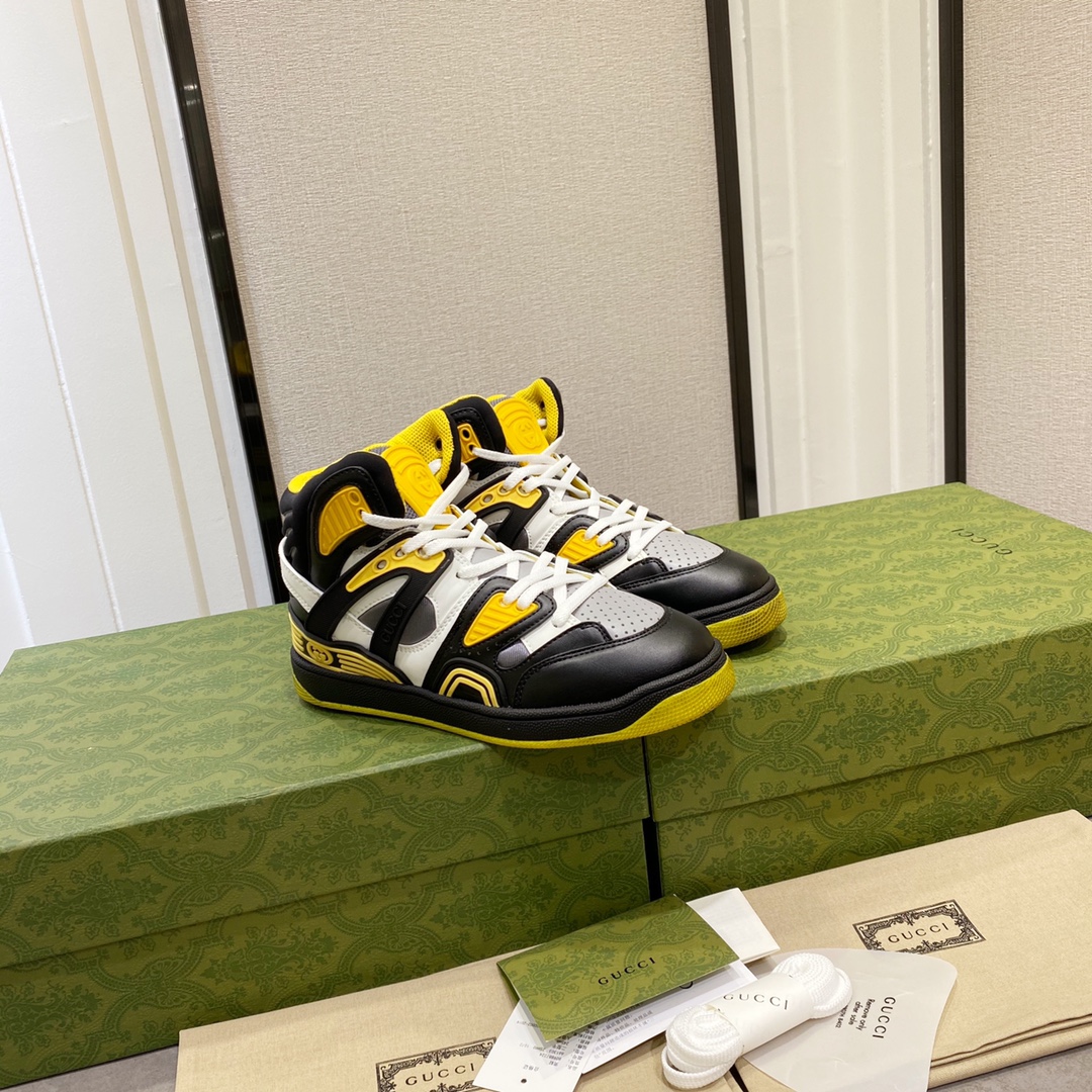 Gucci Basket Sneaker Size 36-45 4-Color