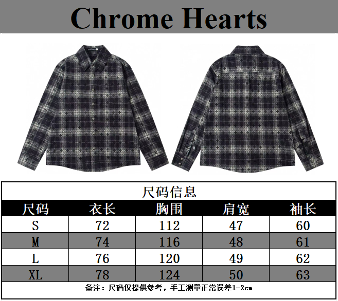Chrome Hearts Unisex Shirt Size S-XL