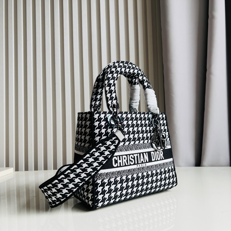 Dior Lady D-lite Women Shouler Bags 24cm