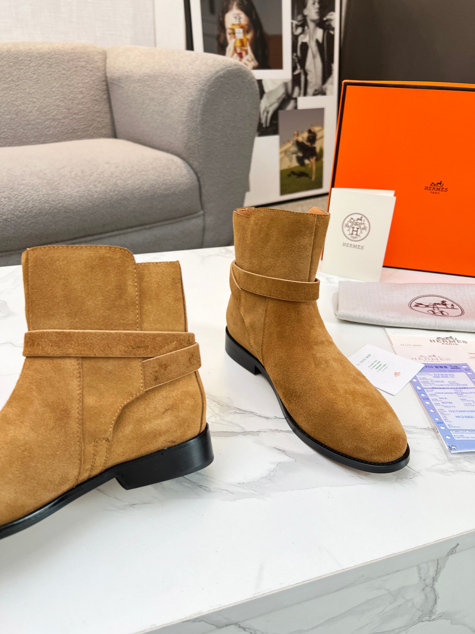 Hermes Women Kelly Boots Size 36-41