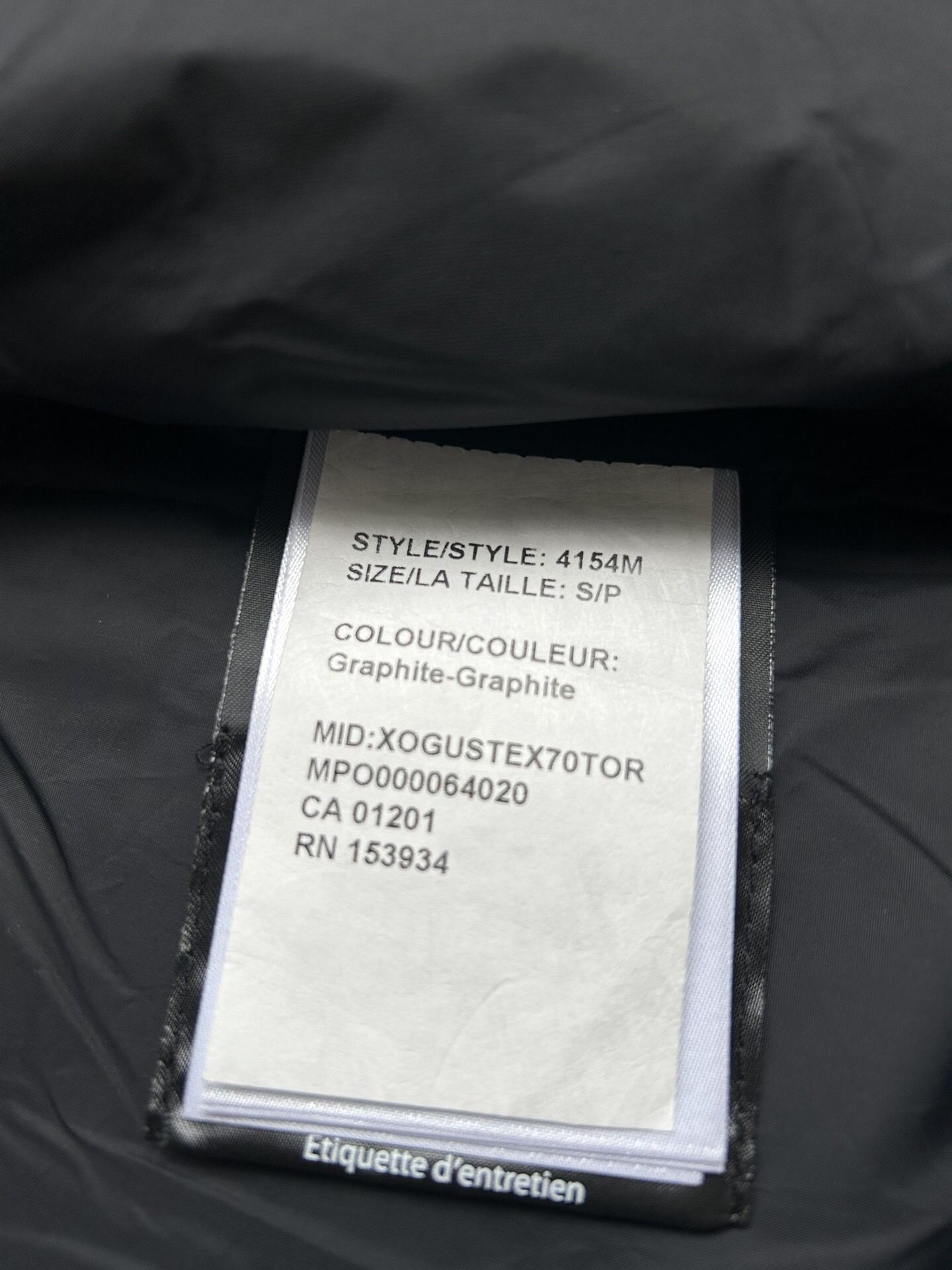 Canada Goose E20 Freestyle Vest-WD Men Winter Vest Size S-XXL