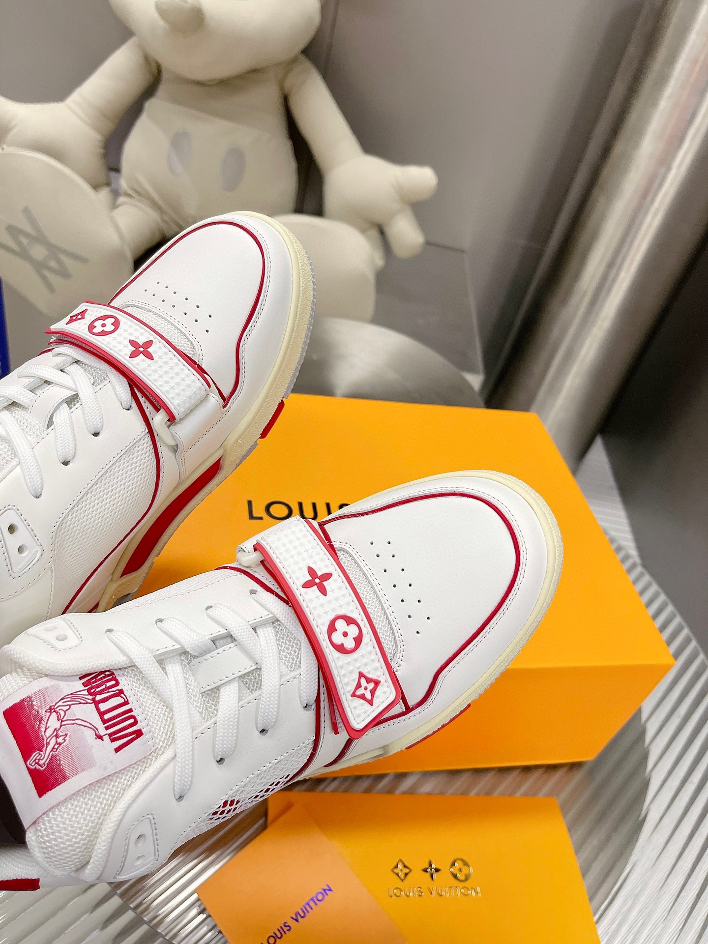 Louis Vuitton LV Trainer Velcro Strap Sneaker Size 36-46