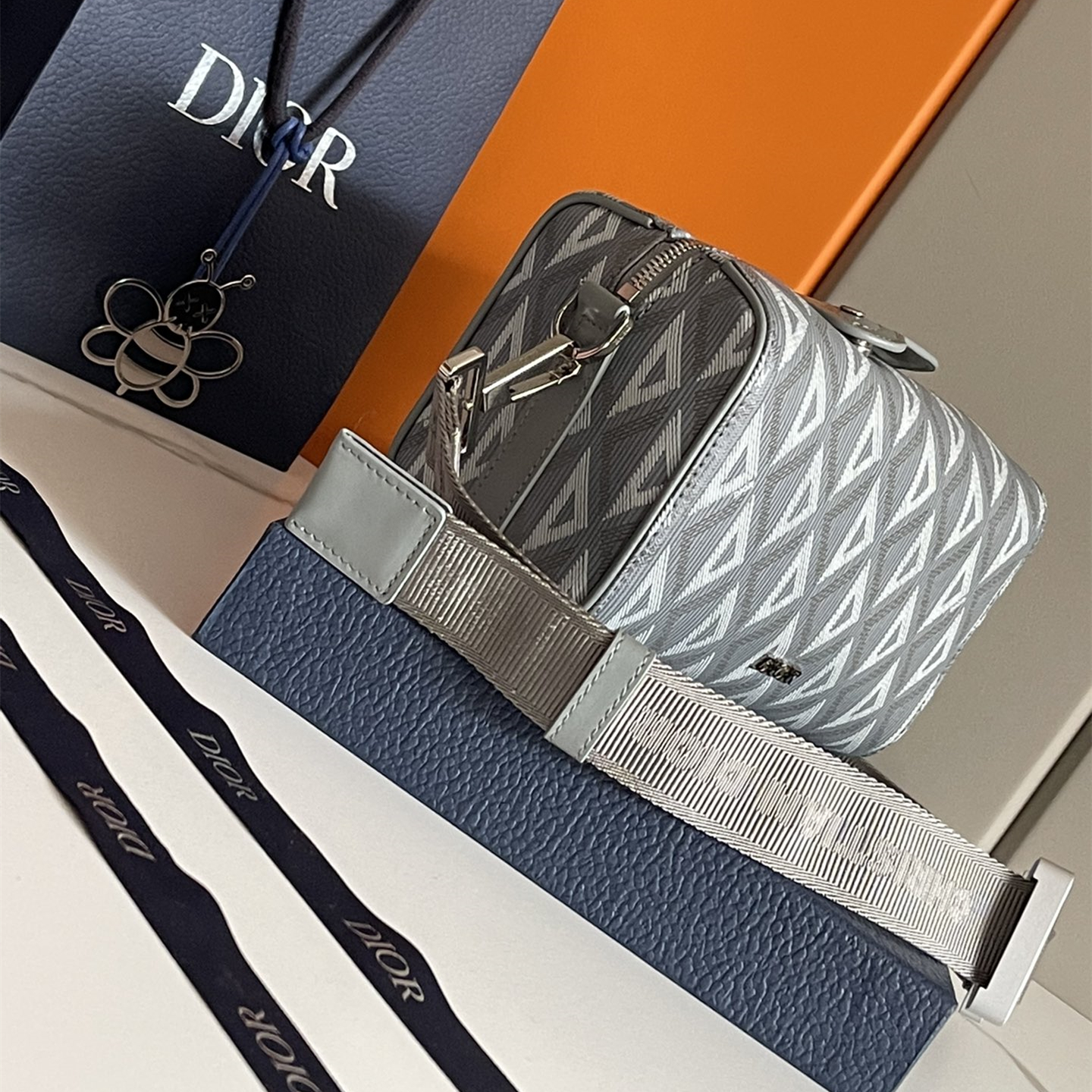 Dior 2022SS Lingot Mens Shoulder Bags 21.5*11*12.5cm