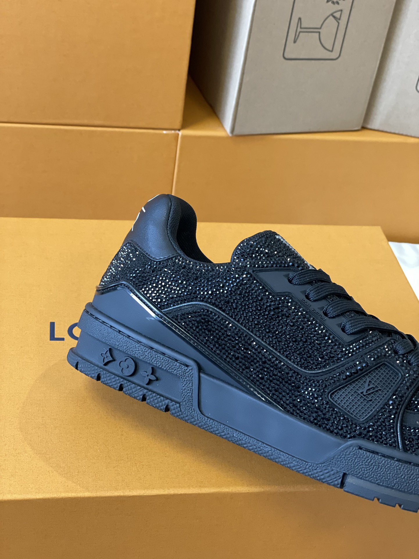 Louis Vuitton LV Trainer Diamond Sneaker Size 36-46