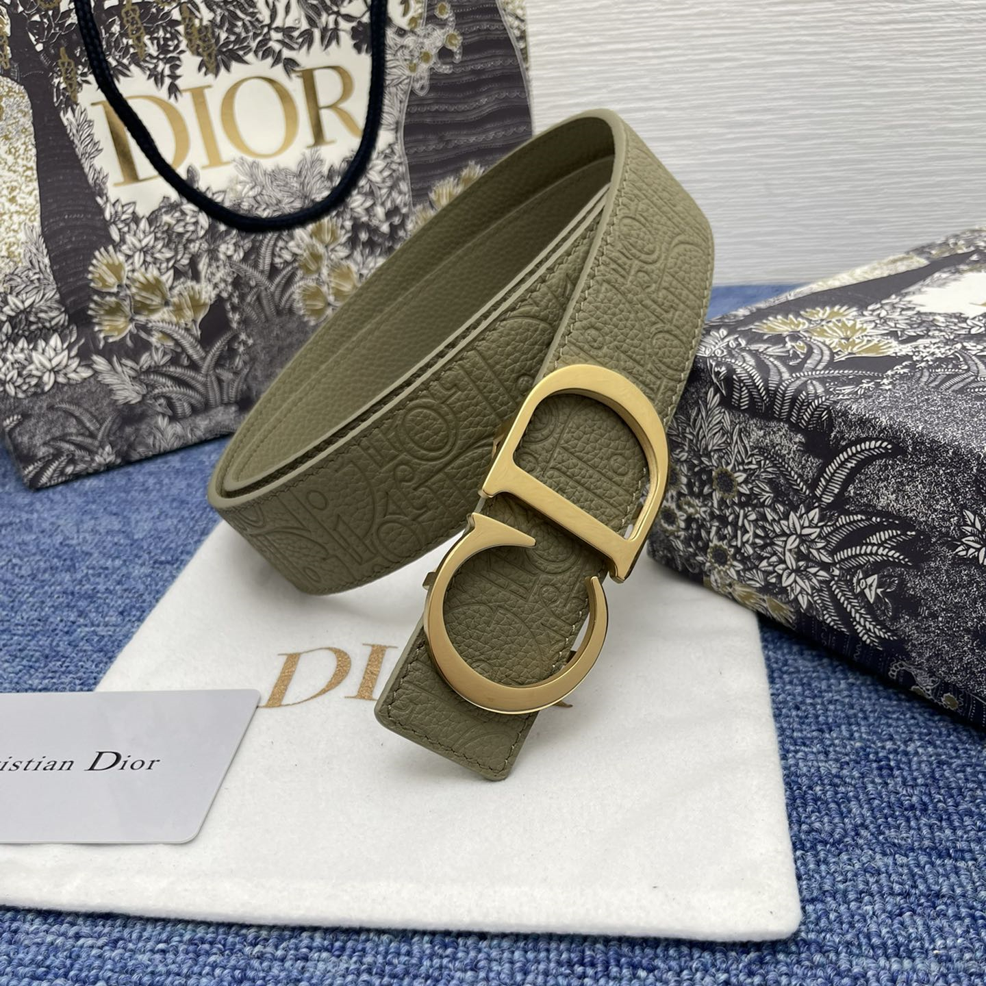 Dior Mens Belt Width 3.5cm