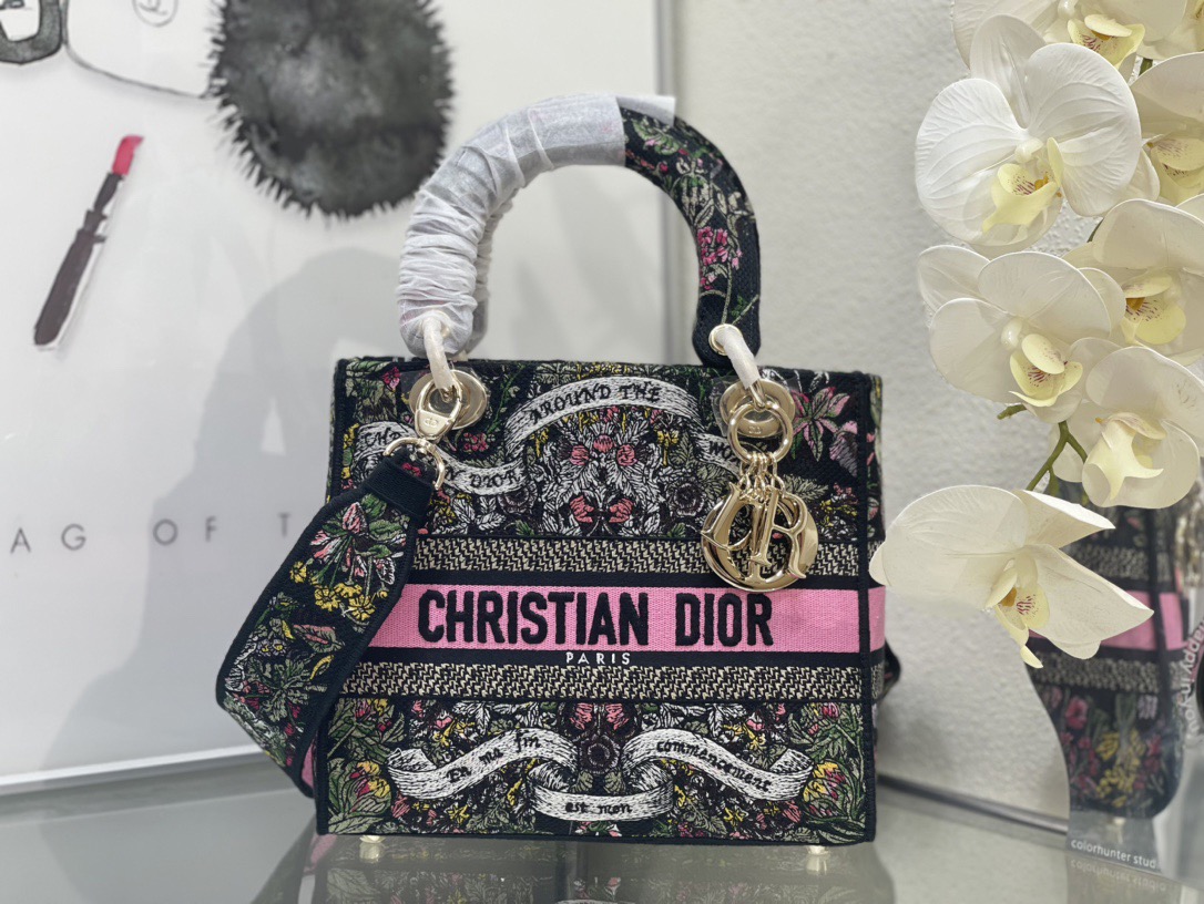 Dior Lady Women Shoulder Bags 24*20*11cm