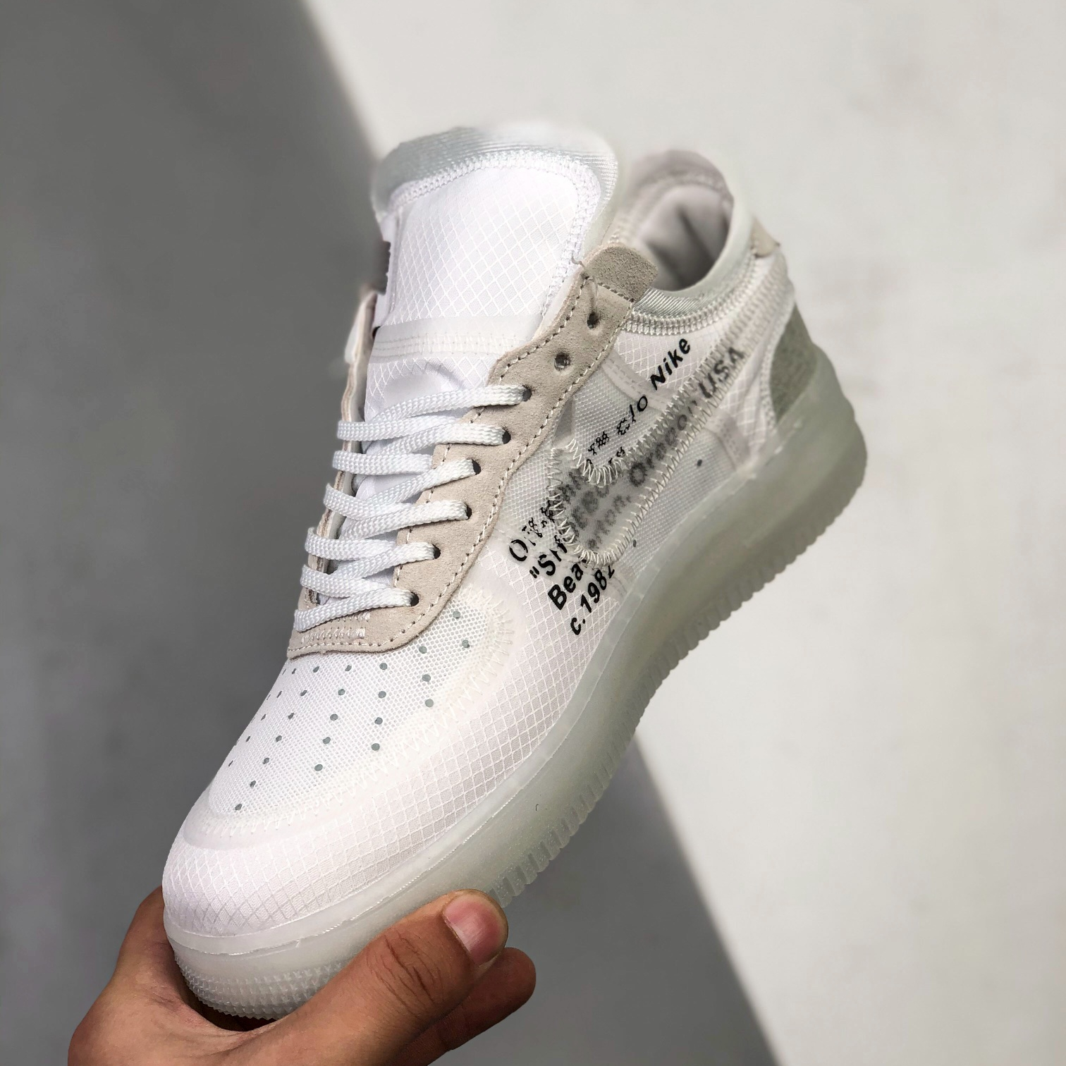 Nike Air Force 1 x OFF White Sneakers Shoes Gr. 36-45
