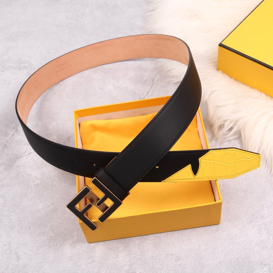 Fendi Mens Belt Width 3.8cm