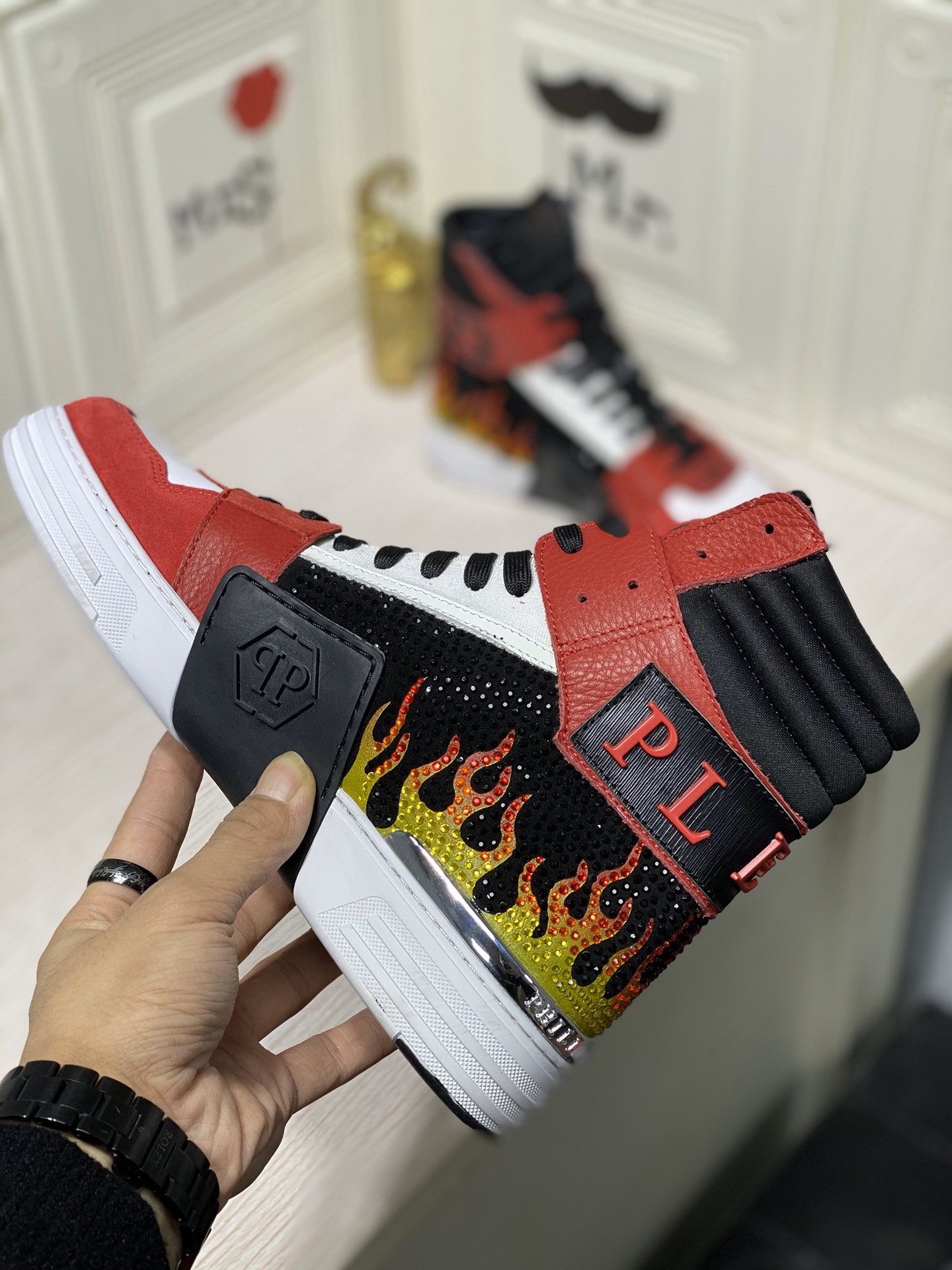 Philipp Plein Mens Outdoor Sneakers Shoes 38 - 45