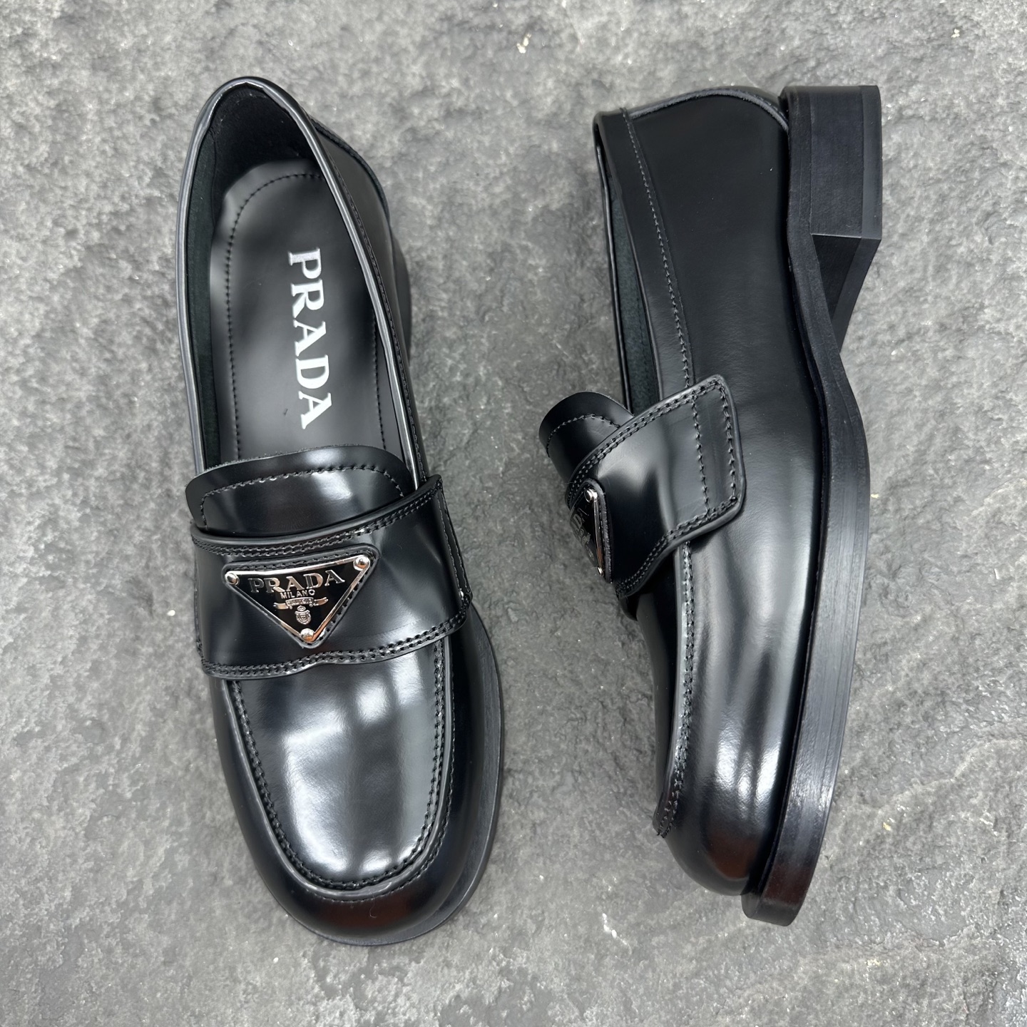 Prada Chocolate Loafers Size 36-41