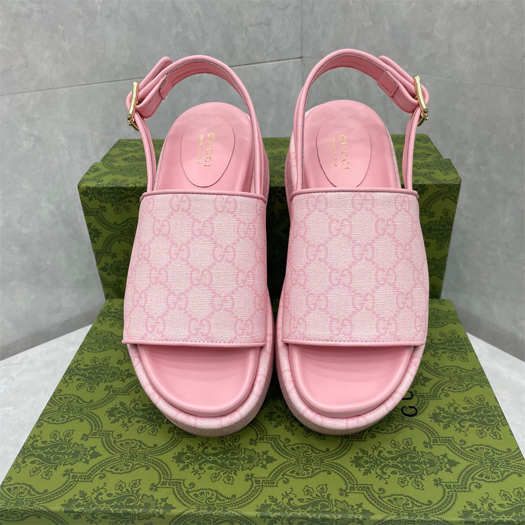 Gucci Platform GG Sandal Slippers Size 36-41
