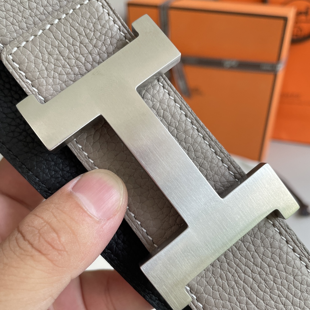 Hermes Mens Belt Width 3.8cm