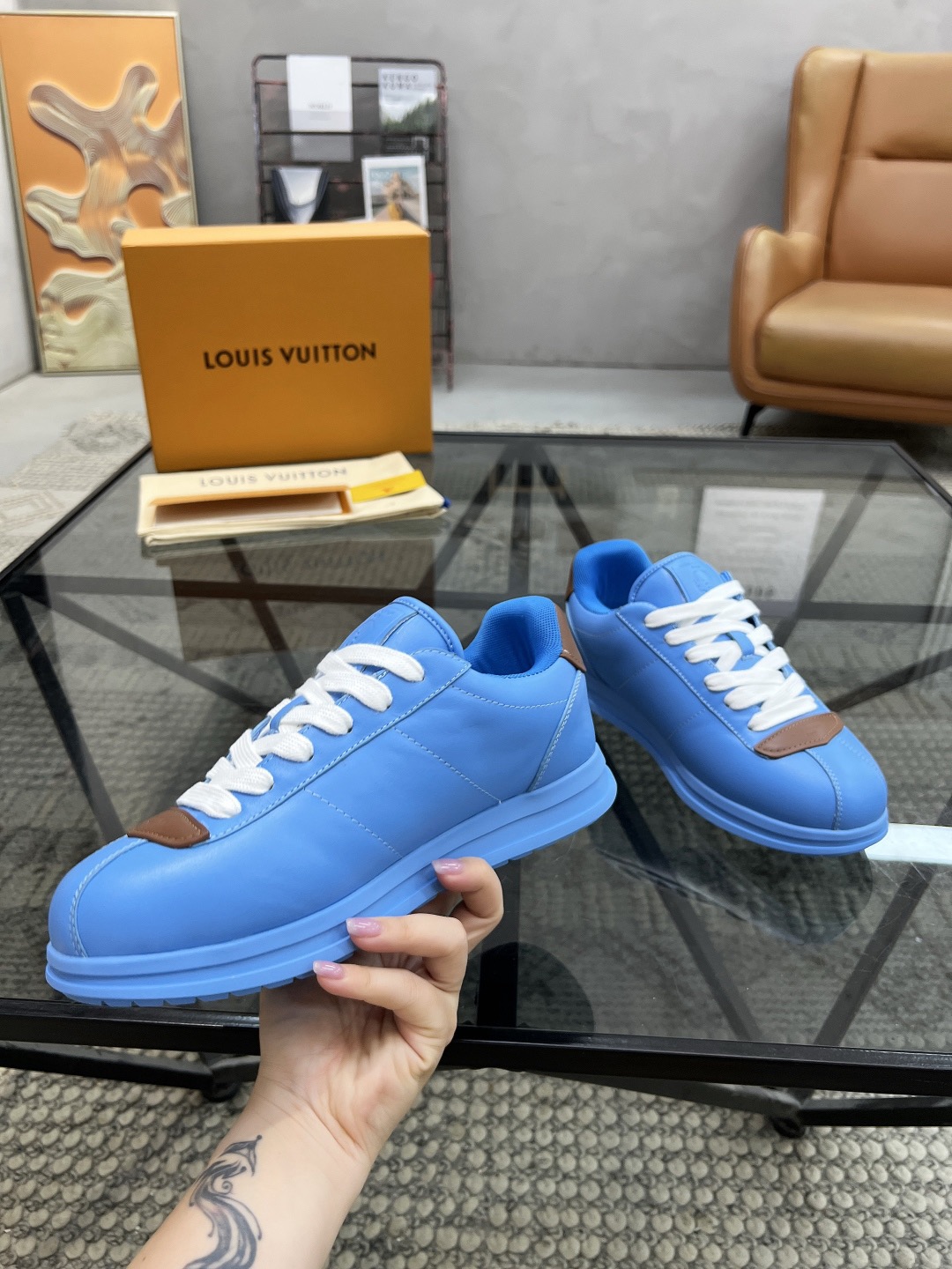 Louis Vuitton Buttersoft Pharrell Williams Monogram Sneaker Size 36-46