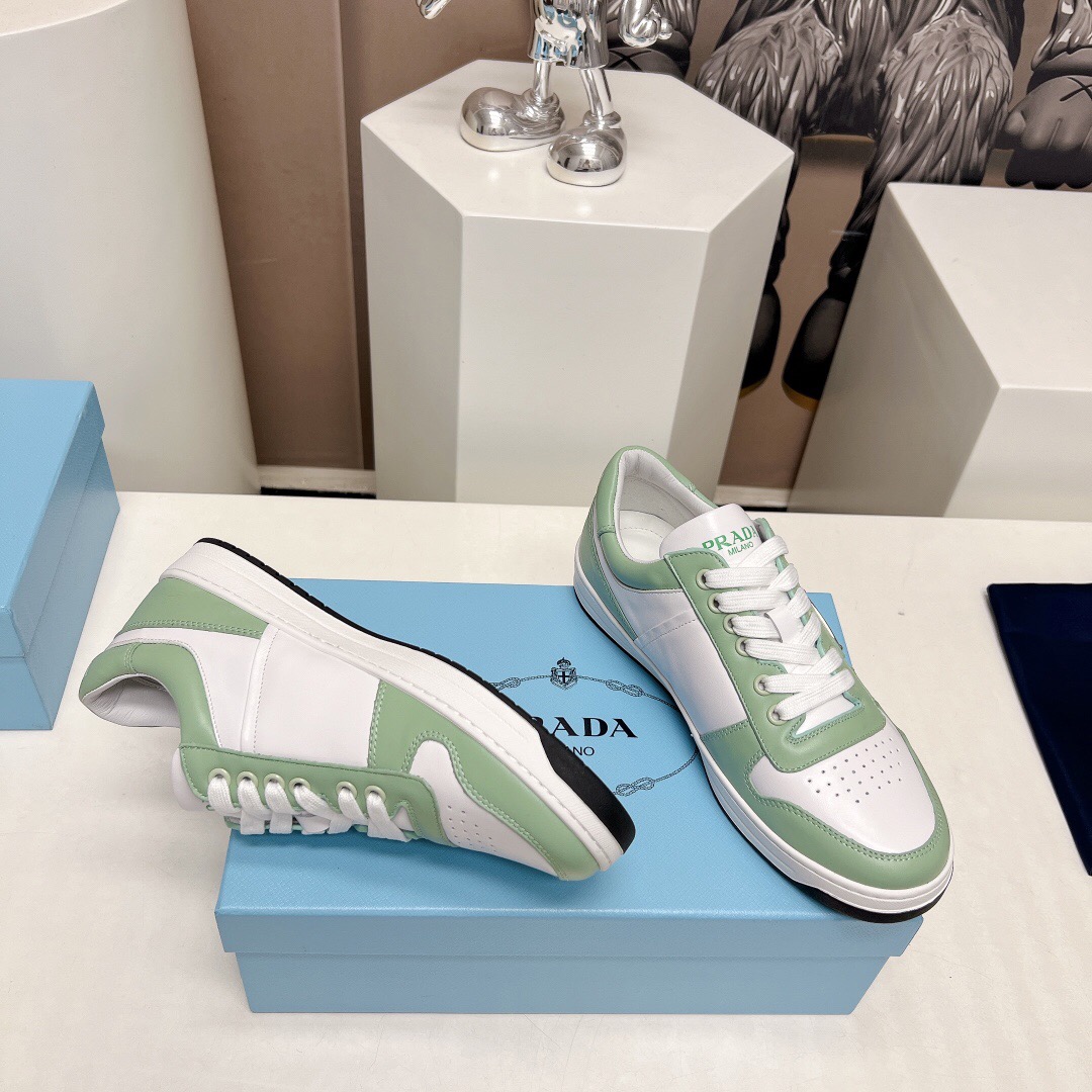 Prada Downtown Leather Sneakers Size 36-40
