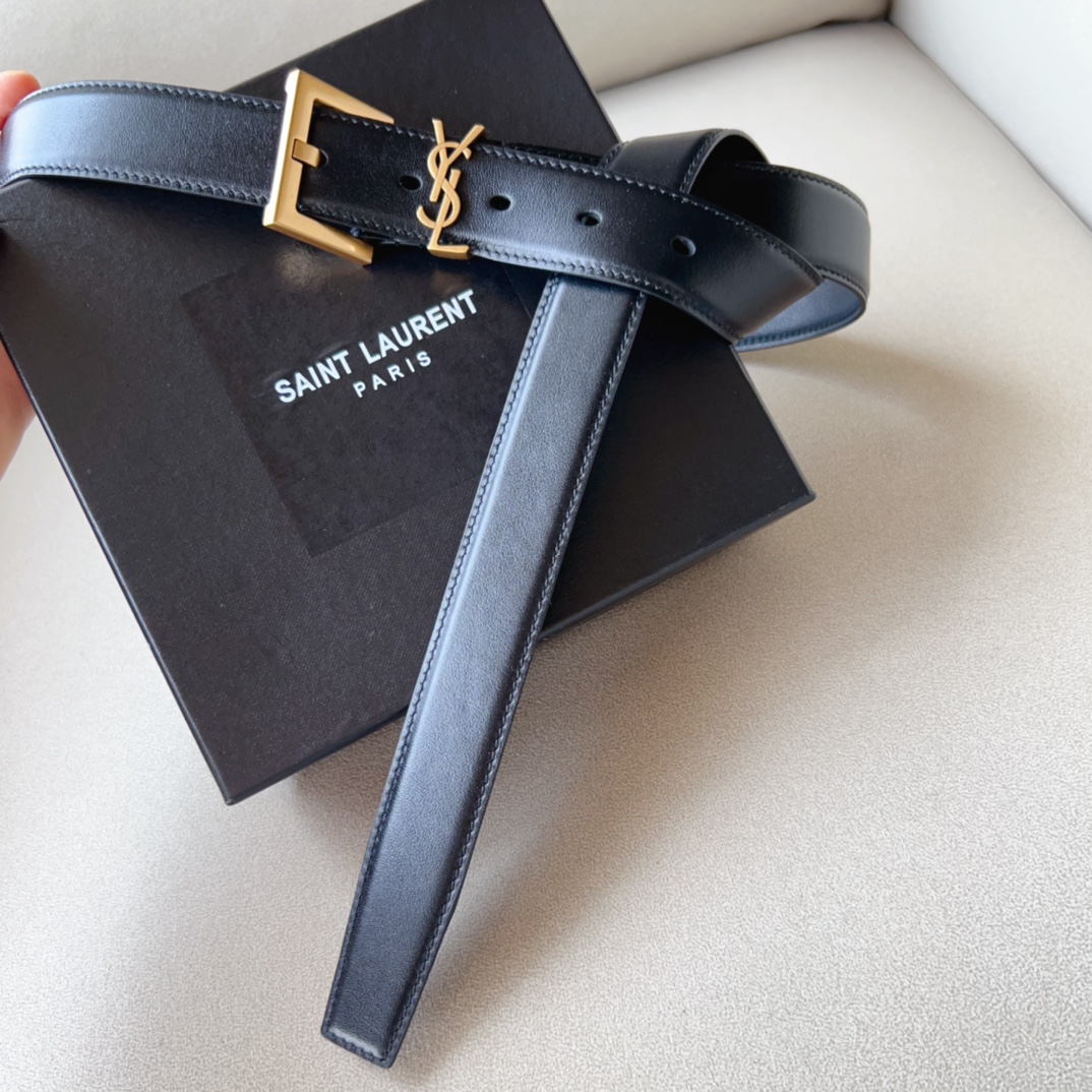 YSL Women Belt Width 3cm