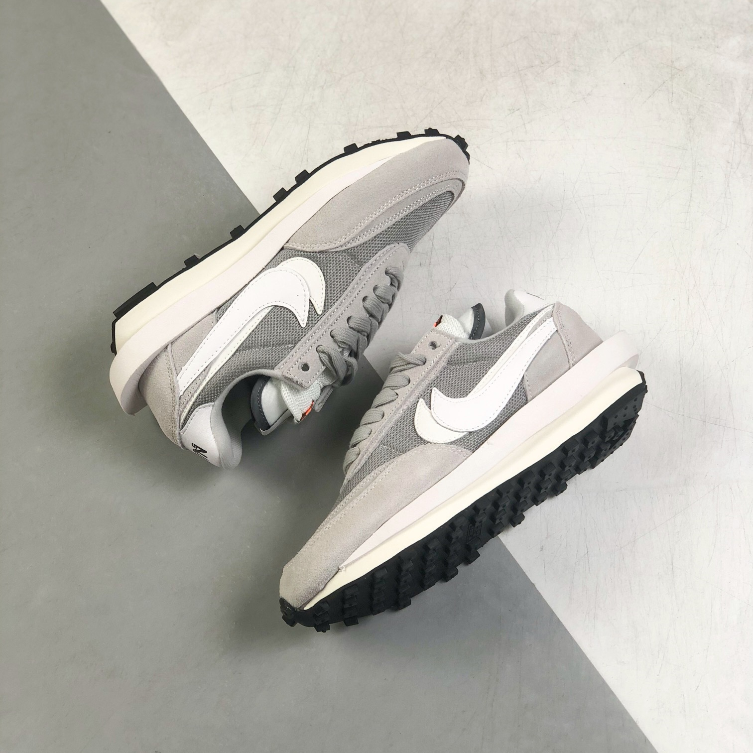 Nike x Sacai LDV Waffle Sneakers Shoes Black Mens/Women 36 - 46