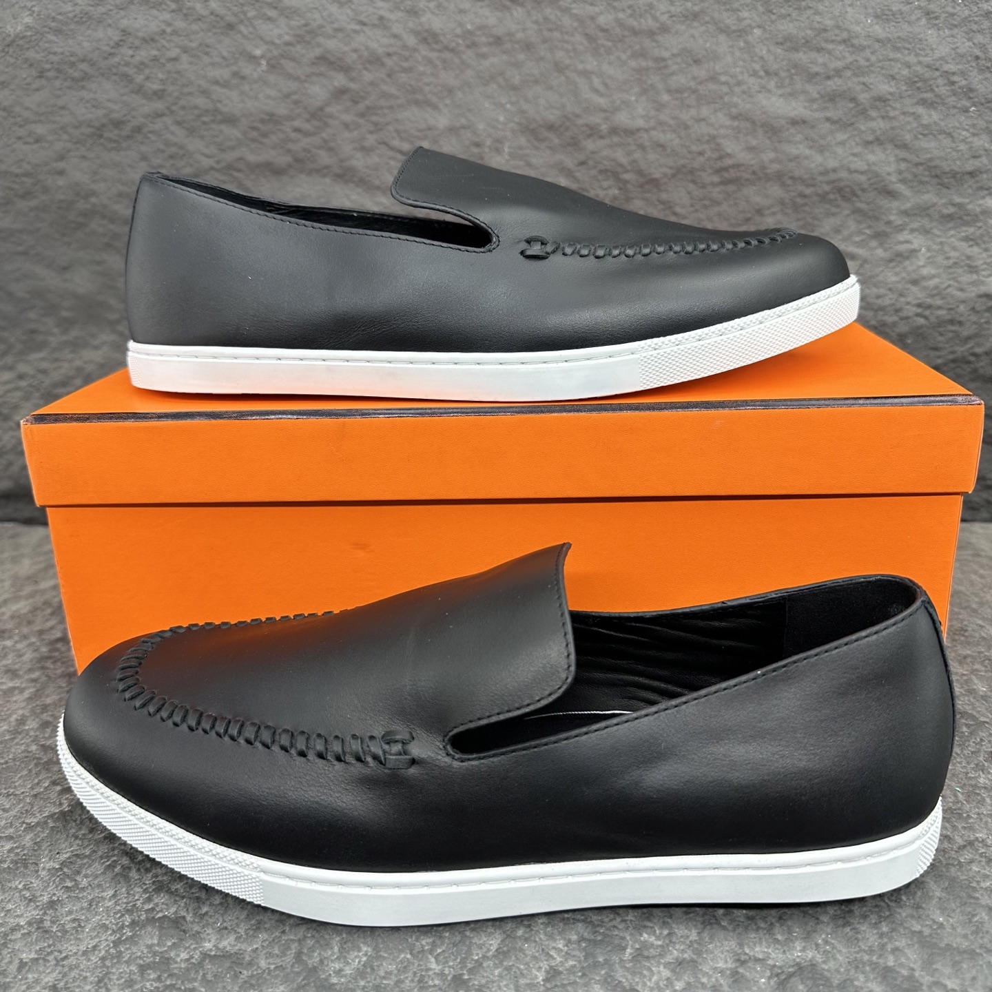 Hermes Job Men Loafers Size 40-45