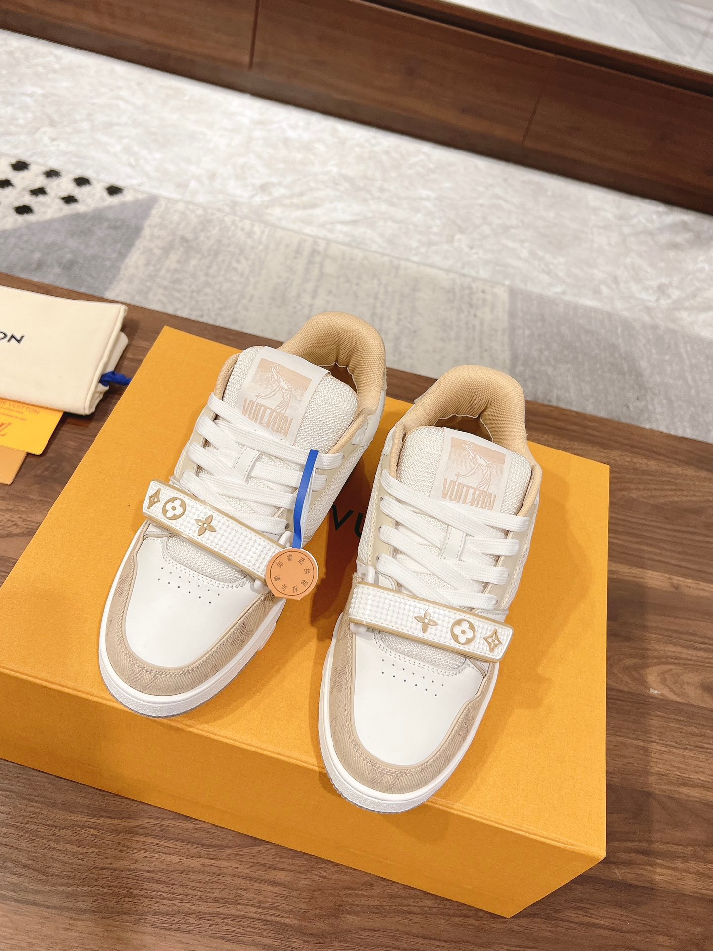 Louis Vuitton LV Trainer Velcro Strap Sneaker Size 36-46