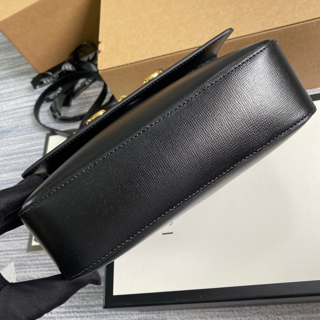 Gucci GG Horsebit 1955 Women Shoulder Bags Size 22.5*17*6.5cm