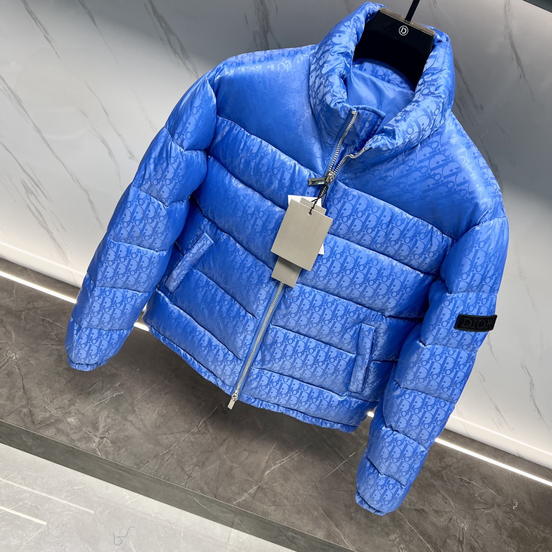 Dior 23FW Oblique Unisex Winter Jacket Size 46-54