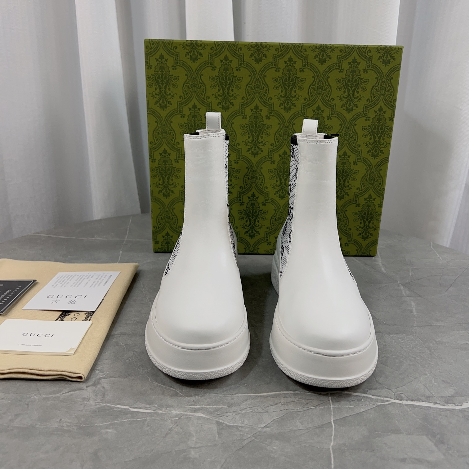 Gucci 23fw New Boots Unisex Size 35-46
