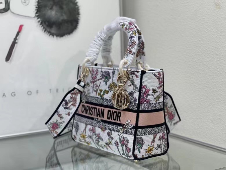 Dior Lady Women Shoulder Bags 24*20*11cm