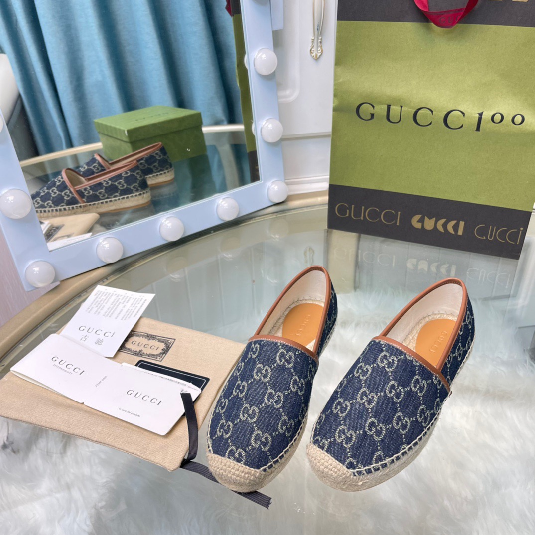 Gucci Espadrille Size 35-41 2-Color