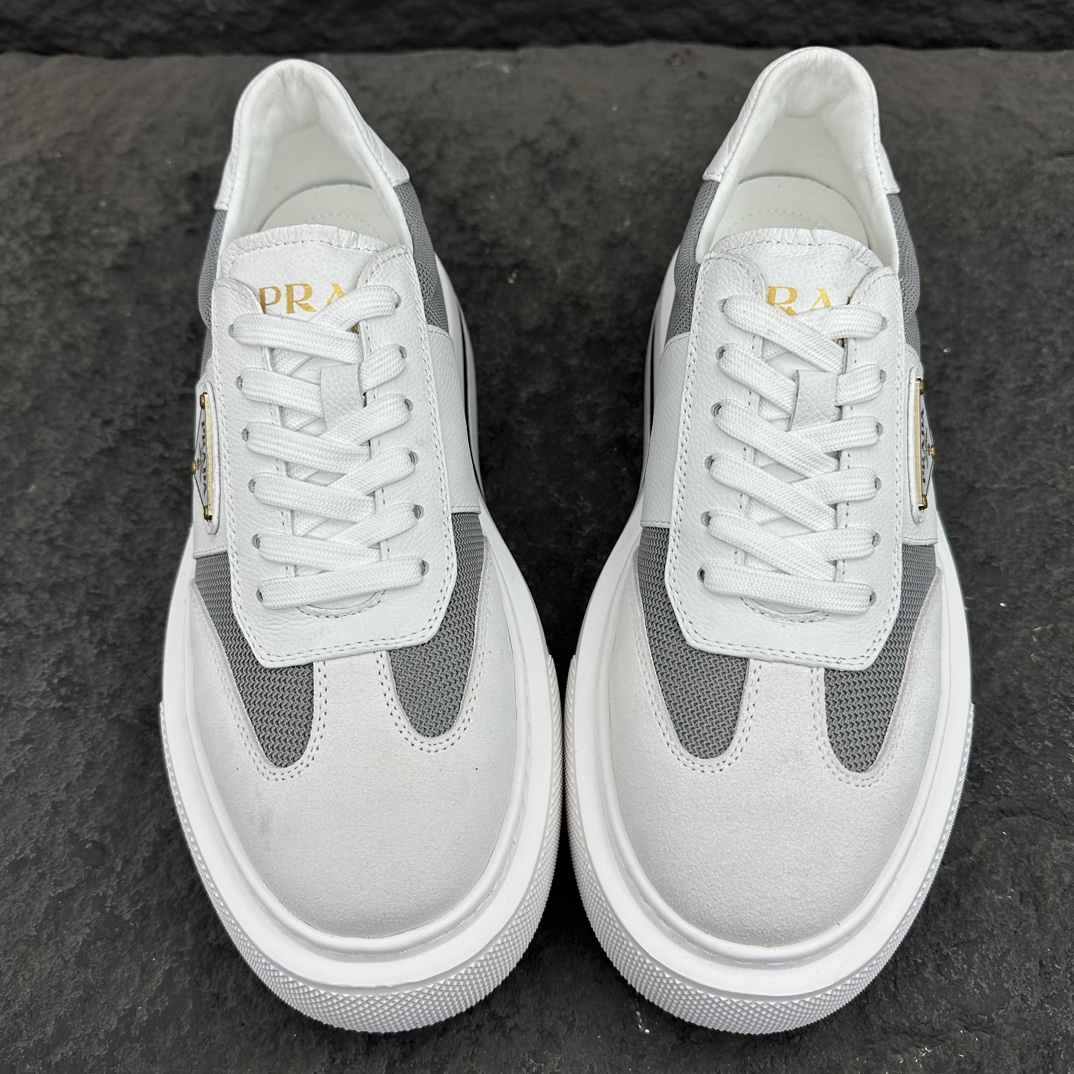 Prada Macro Re-Nylon Men Sneaker Size 39-45