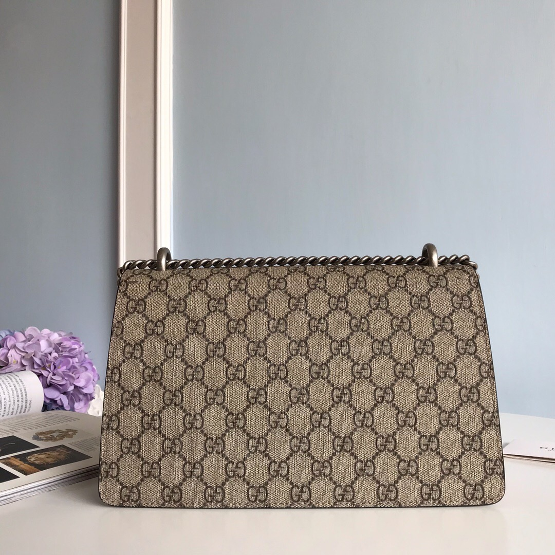 Gucci GG Supreme Dionysus Women Shoulder bags Size 28*18*9cm