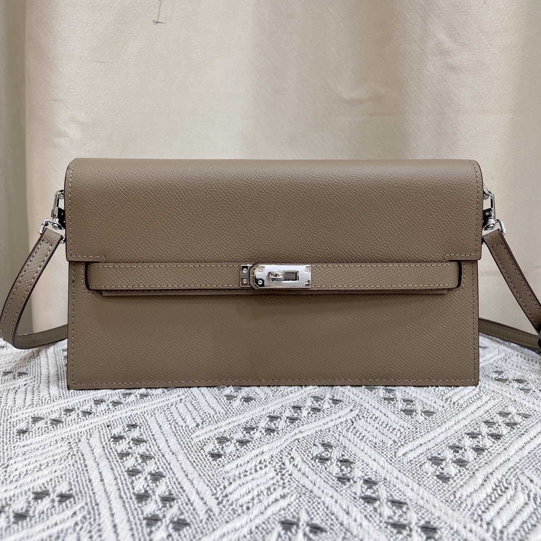 Hermes Elan Women Shoulder Bags Size 24cm