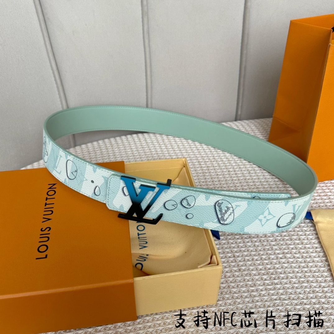 Louis Vuitton Mens Belt Width 4cm