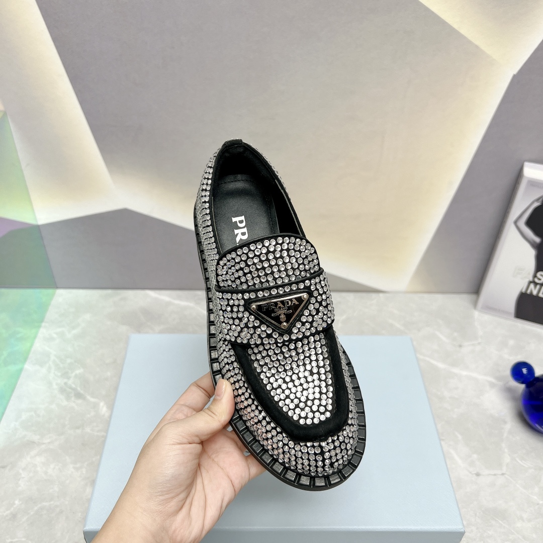 Prada New Women Loafers Size 35-41