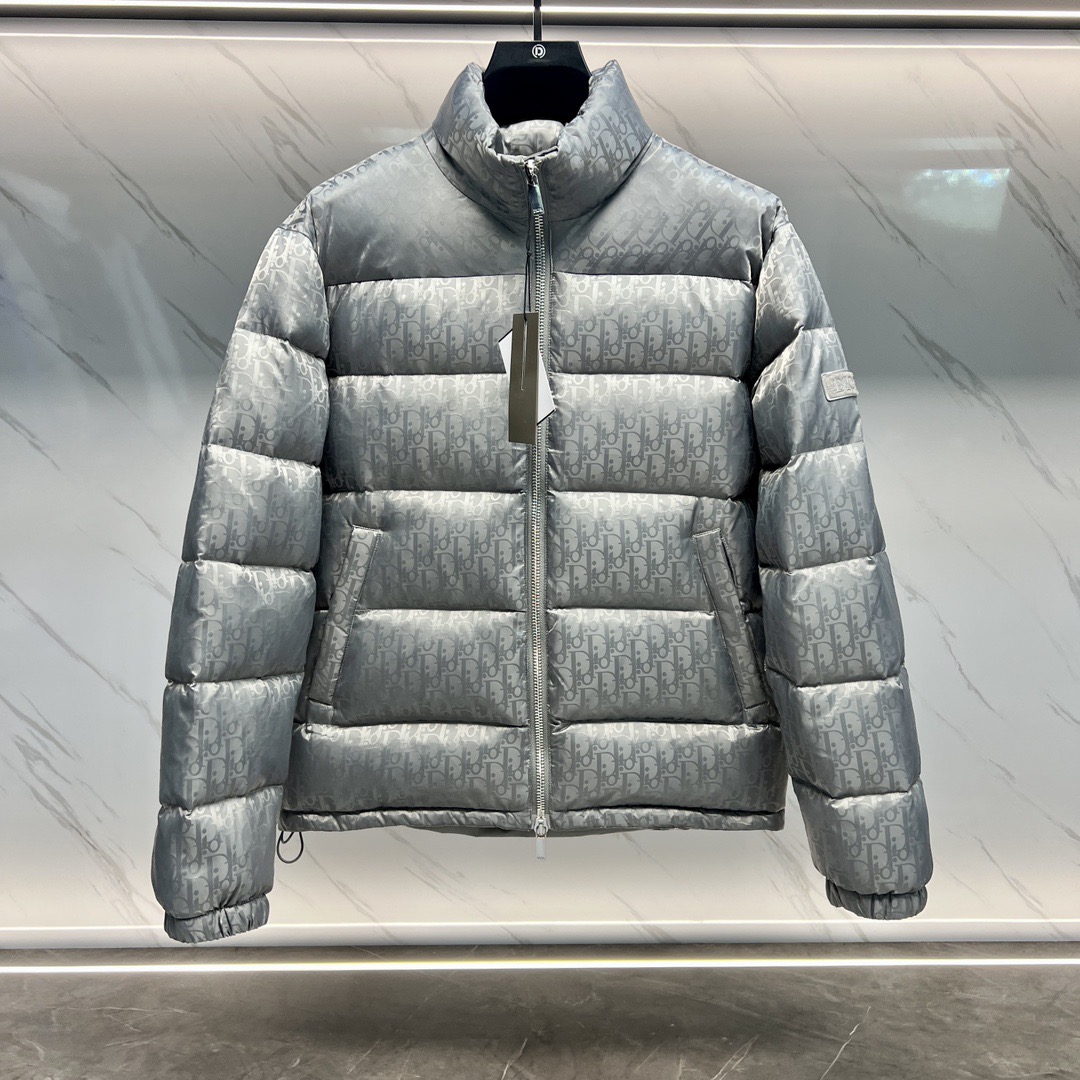 Dior 23FW Oblique Unisex Winter Jacket Size 46-54