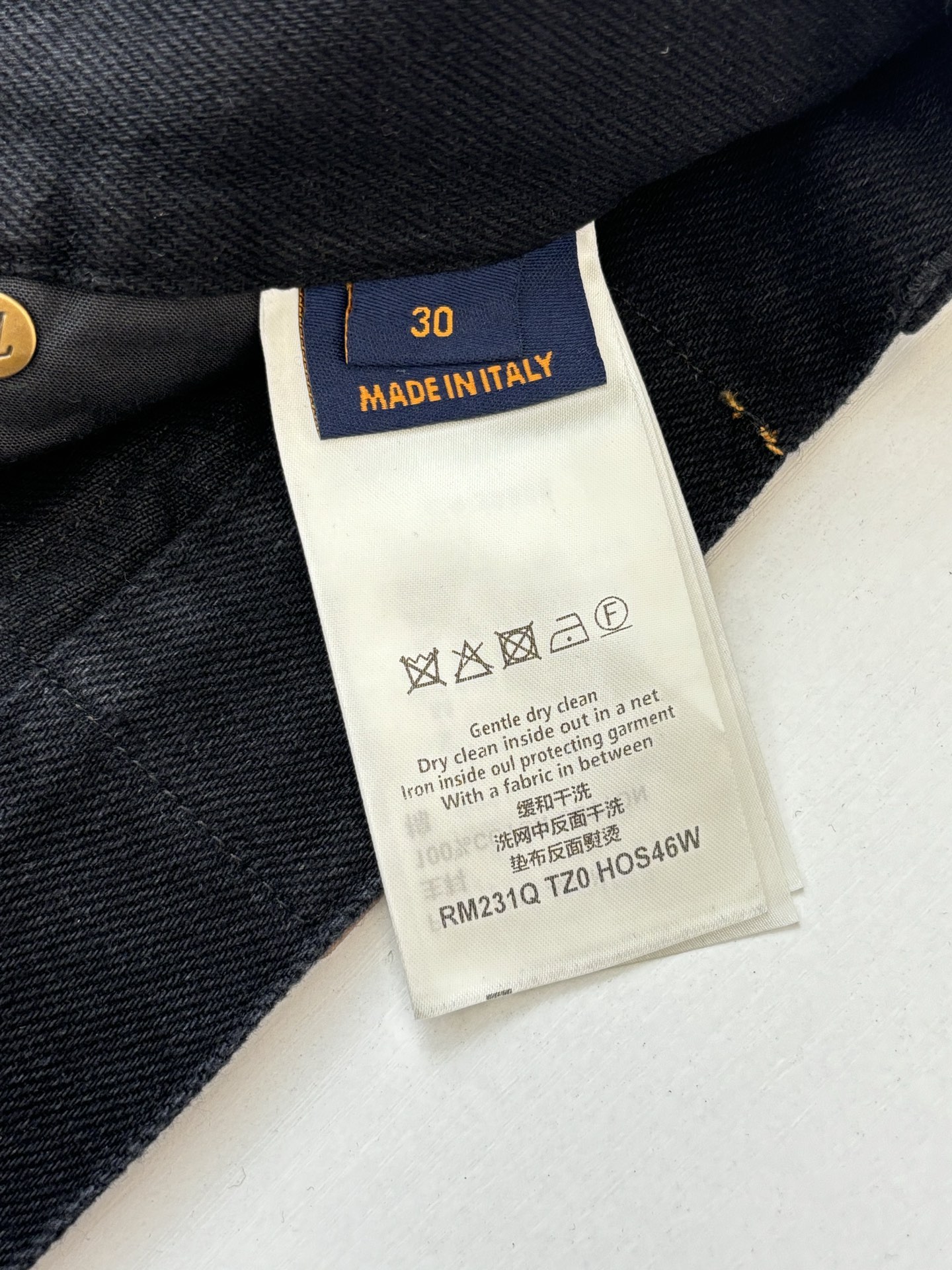 Louis Vuitton Unisex Jeans Size S-XL