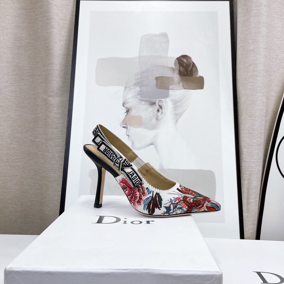 Dior J'Adior Slingback Pumps Size 35-41 5-Color