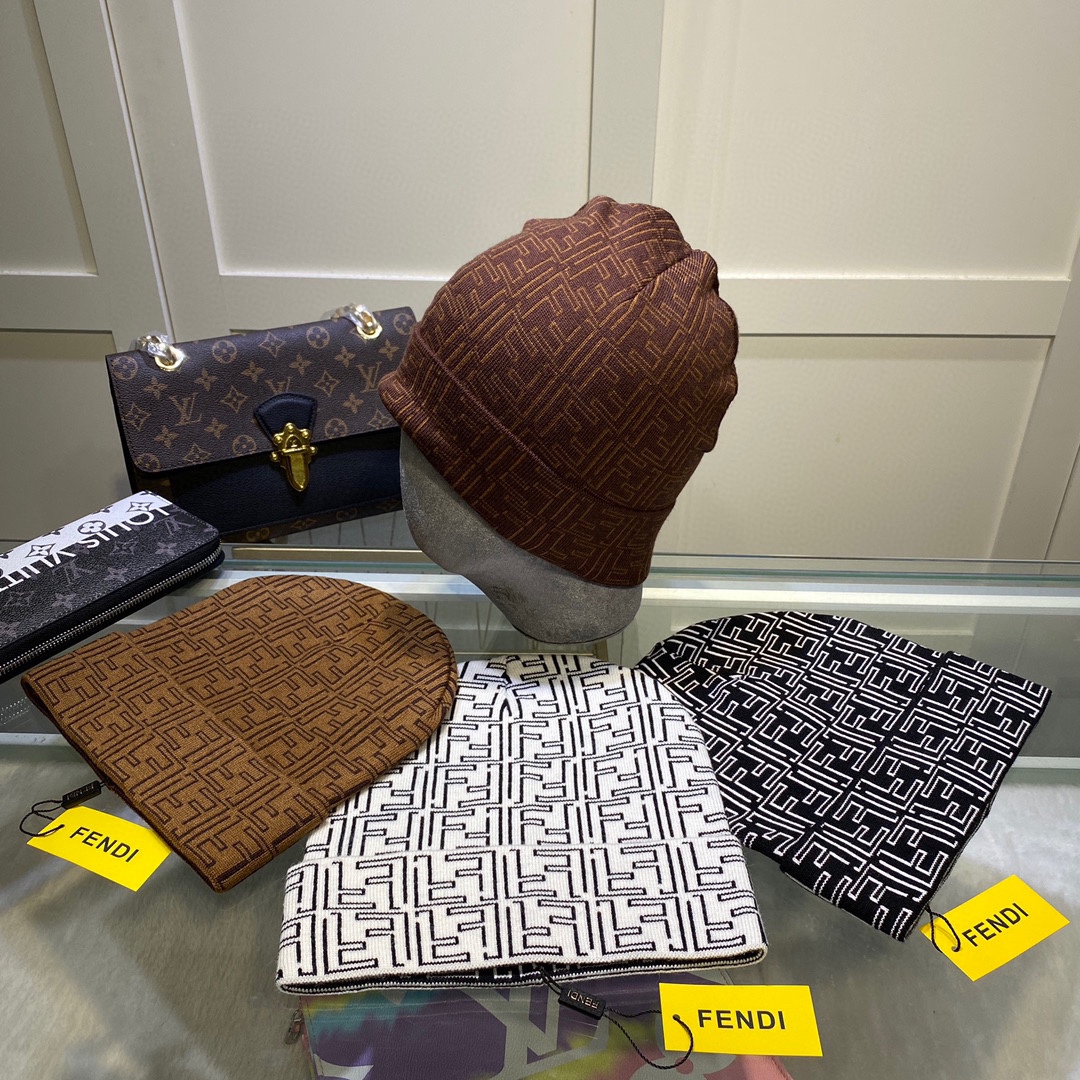 Fendi Knitted Hat 4-Color