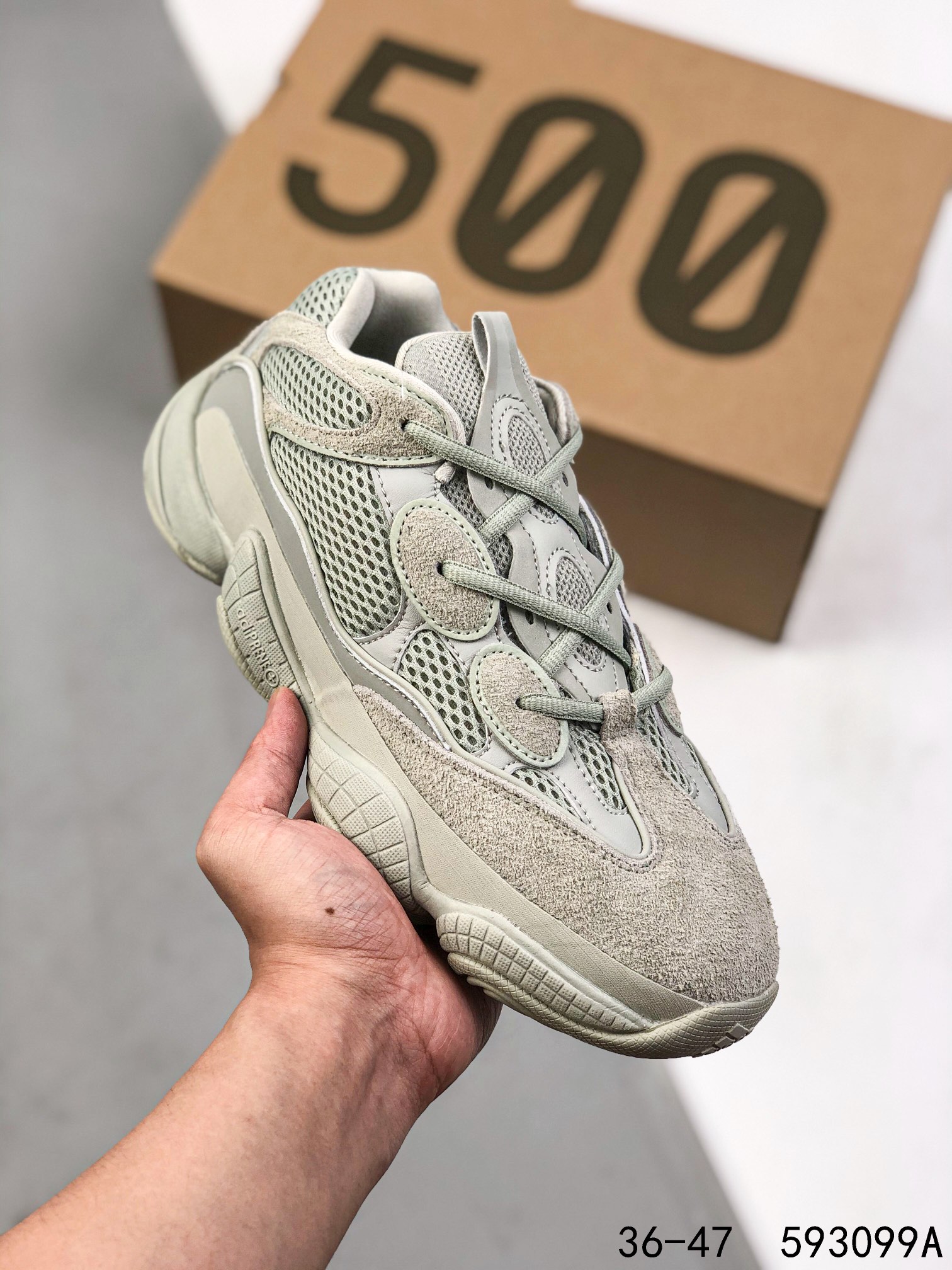 Yeezy 500 Mens/Women's Sneakers Shoes 36 - 46