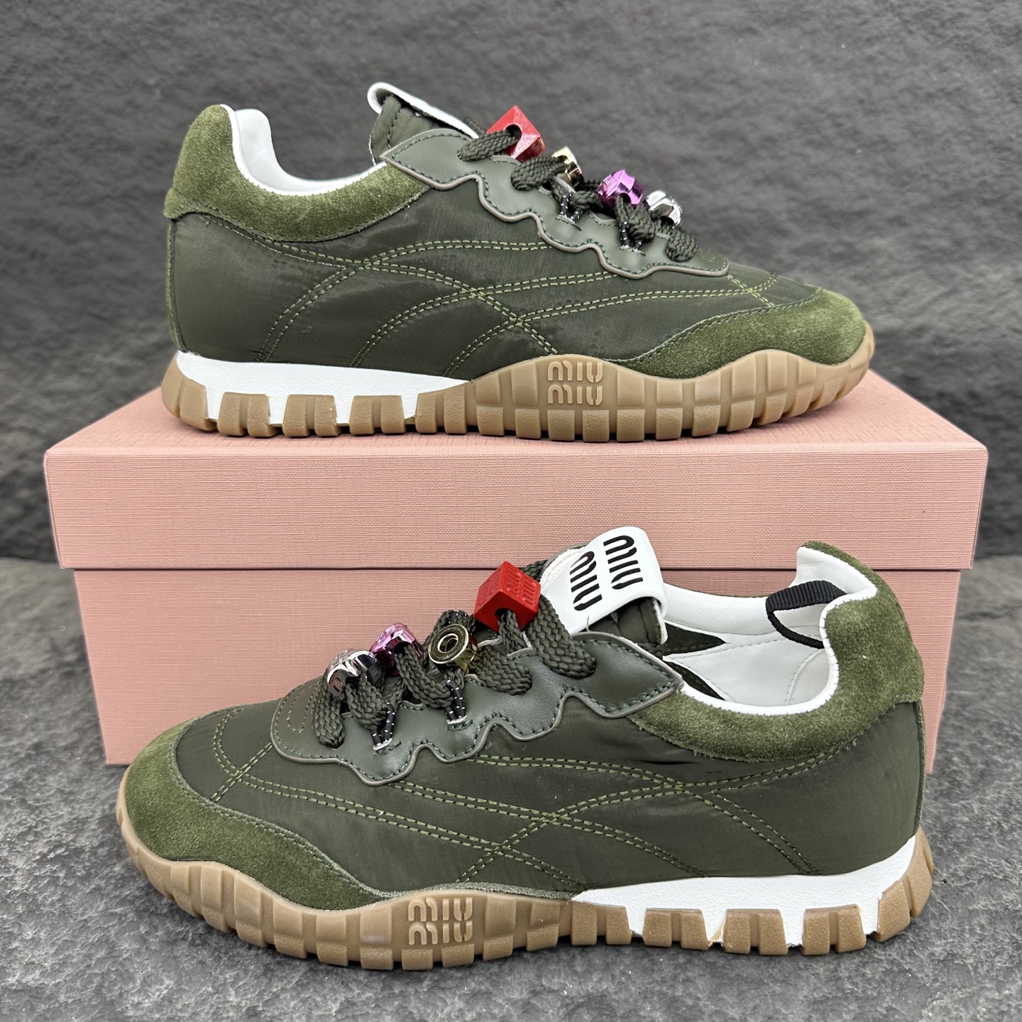 MiuMiu Tyre Sneaker Size 35-40