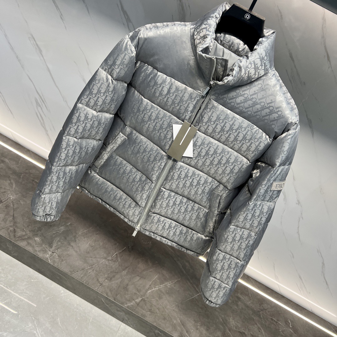 Dior 23FW Oblique Unisex Winter Jacket Size 46-54