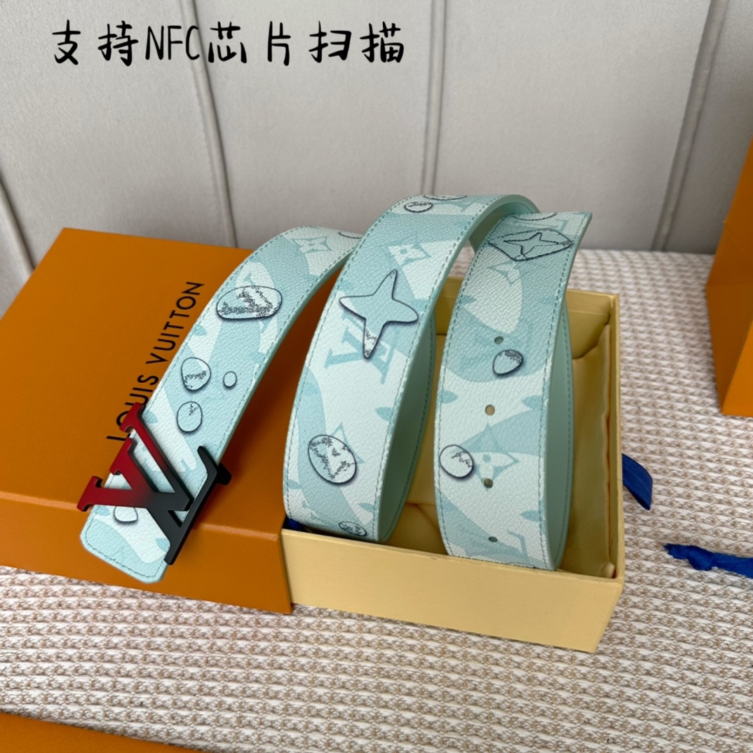 Louis Vuitton Mens Belt Width 4cm