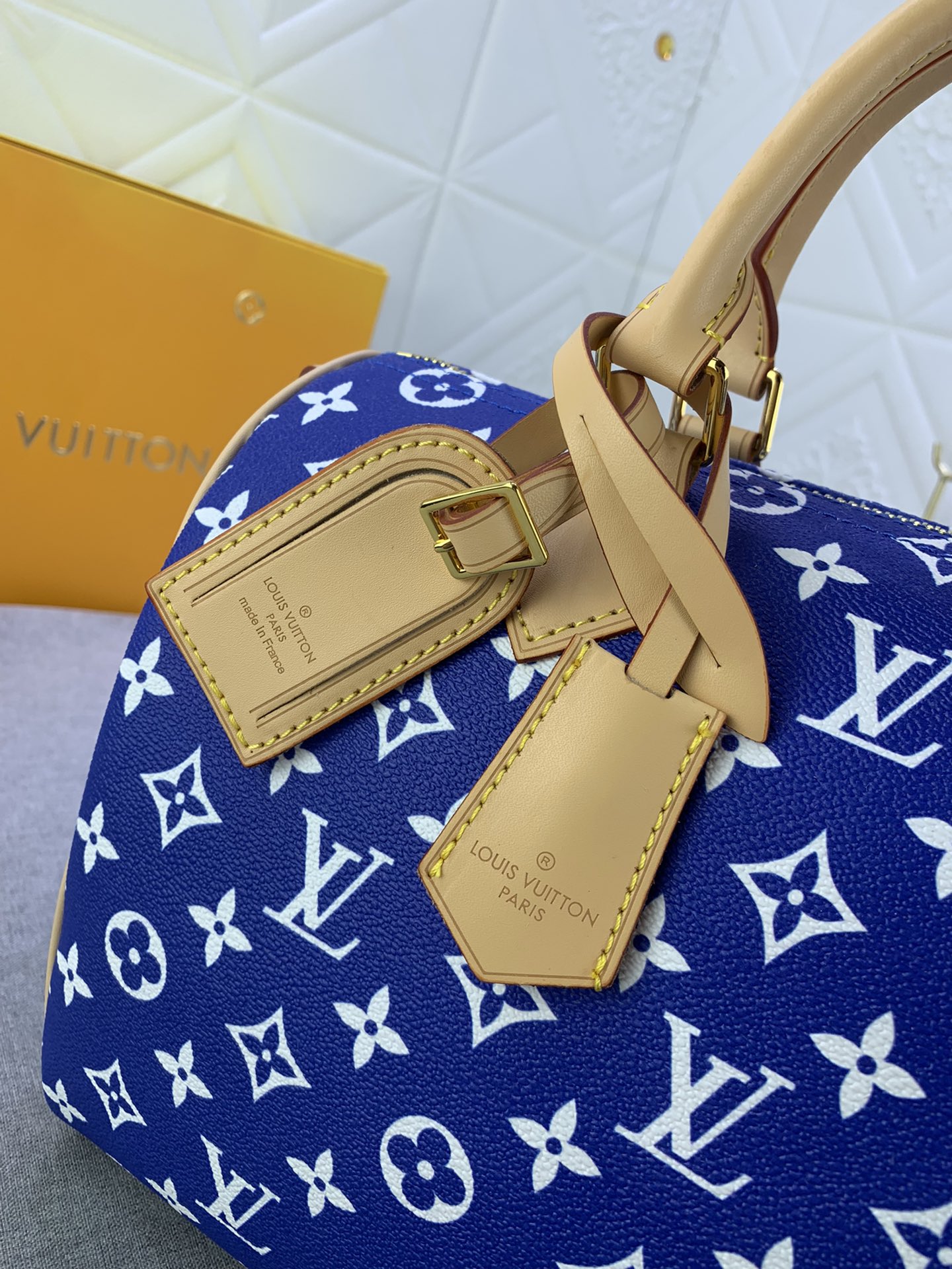 Louis Vuitton Speedy P9 Bandoulière 30 Monogram Leather Travel Bags Size 30*21*7cm
