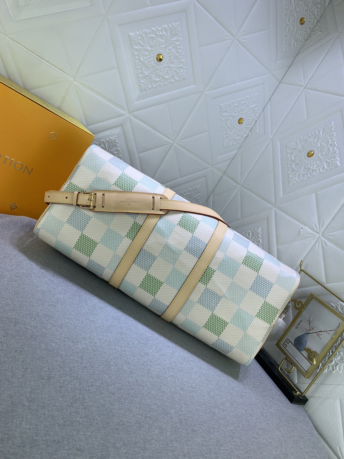 Louis Vuitton Damier Golf keep all bandou lier 50 Travel Bags Size 50*29*23cm